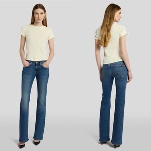 7 For All Mankind Blue Bootcut Jeans